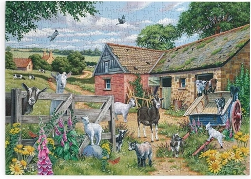 House of Puzzles Wesoła farma – puzzle z 500 dużymi elementami