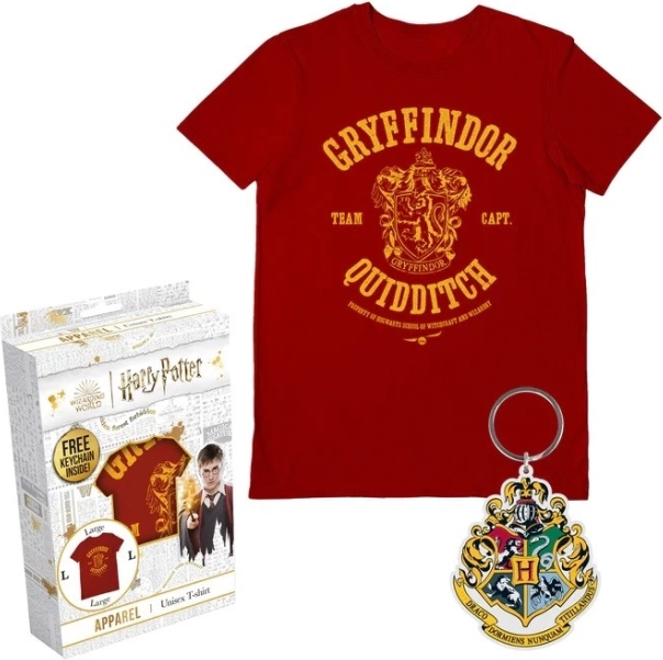 Koszulka Harry Potter – Gryffindor w pudełku prezentowym