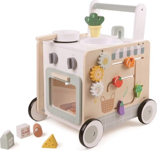 2Kids Toys drewniany chodzik z kuchenką