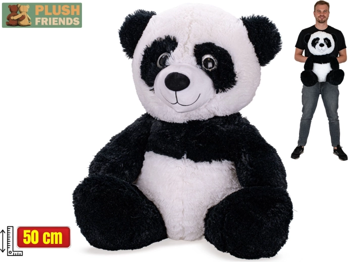Plush Friends pluszowa panda 50 cm (siedząca)