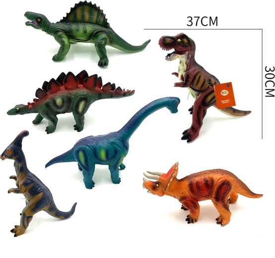 Plejo dinozaur z dźwiękiem - 1 sztuka