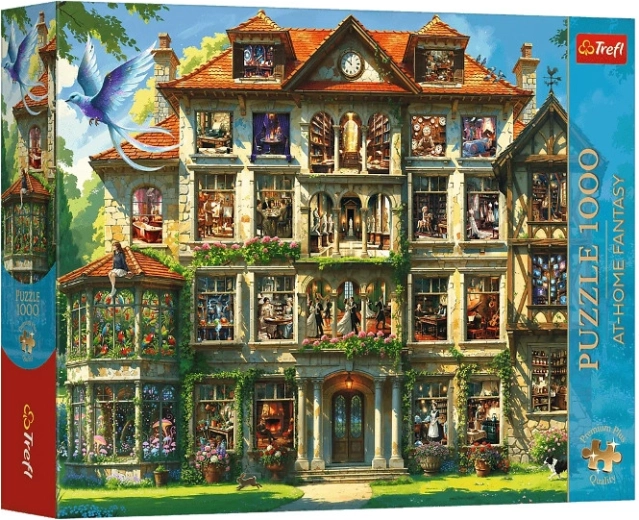 Puzzle 1000 Premium Plus – Rezydencja pełna tajemnic