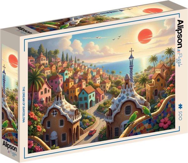 Puzzle Alipson „Sen o Barcelonie” 500 elementów