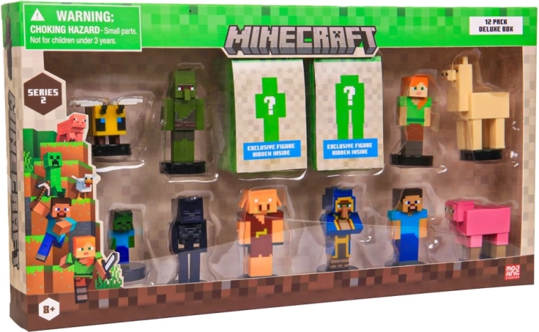 Minecraft pieczątki deluxe box seria 2