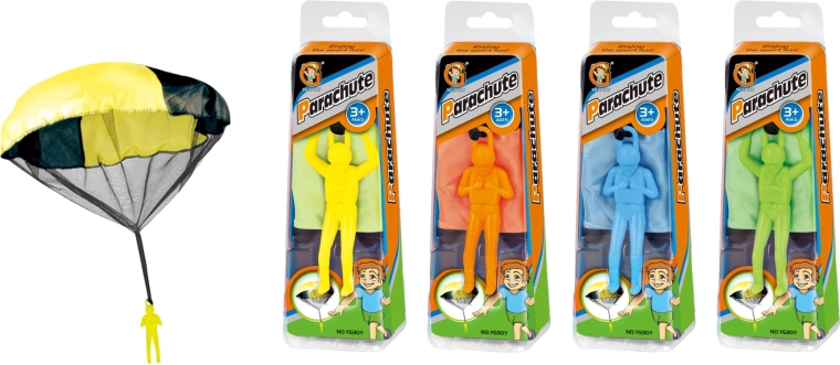 Figurka do rzucania ze spadochronem 51 cm – różne kolory