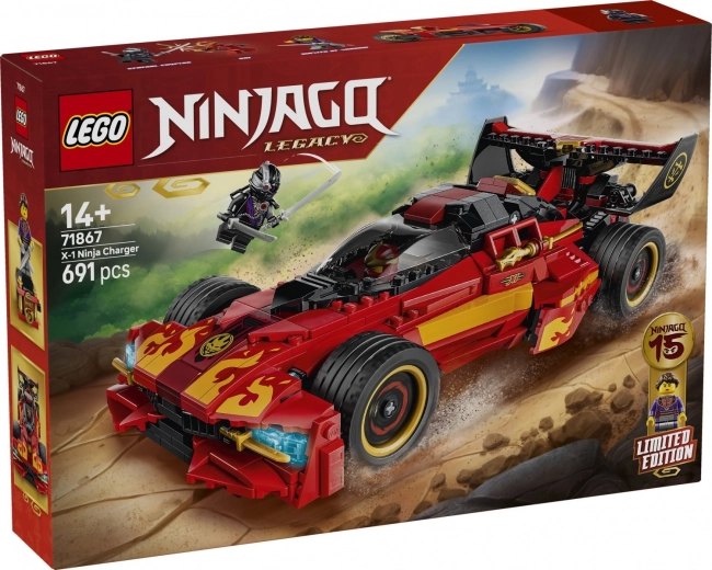 LEGO NINJAGO Ninja Wyścigówka X-1 – 15. rocznica