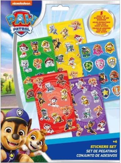 Naklejki PAW PATROL – zestaw 92 szt.
