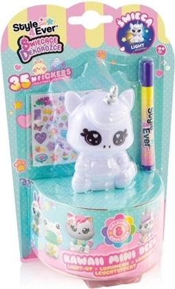 EPEE świecący jednorożec do dekorowania kawaii – kreatywny zestaw do ozdabiania