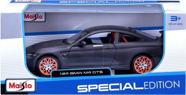 Metalowy model BMW M4 GTS 1:24 szary