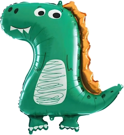 Zestaw urodzinowych balonów dinozaur 5 szt.