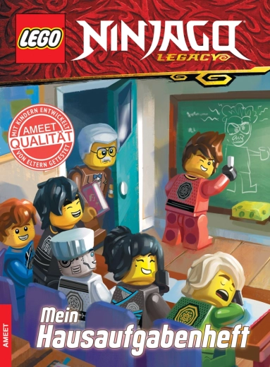 LEGO NINJAGO – mój szkolny zeszyt zadań domowych (po niemiecku) - 1 sztuka
