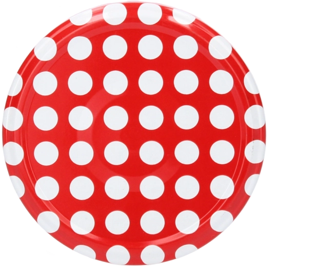 Zestaw wieczek do wekowania 82 mm z zielonym groszkiem, 10 szt.