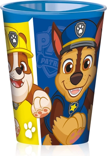 Plastowy kubek 260 ml z motywem PATROLA