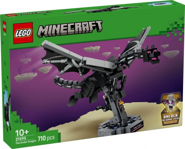 LEGO Minecraft Smok Kresu – model do zbudowania z machającymi skrzydłami