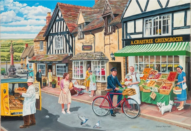 Puzzle GIBSONS Układamy razem – wizyta na wsi, 40 elementów