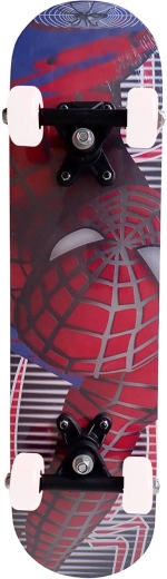 Skateboard dziecięcy KUBIsport Spider-Man 58 × 16 cm do 30 kg
