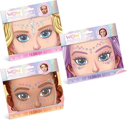 Zestaw do zdobienia twarzy WOW