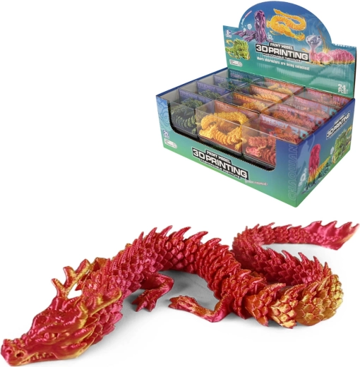 Magiczny chiński smok z druku 3D - 1 sztuka