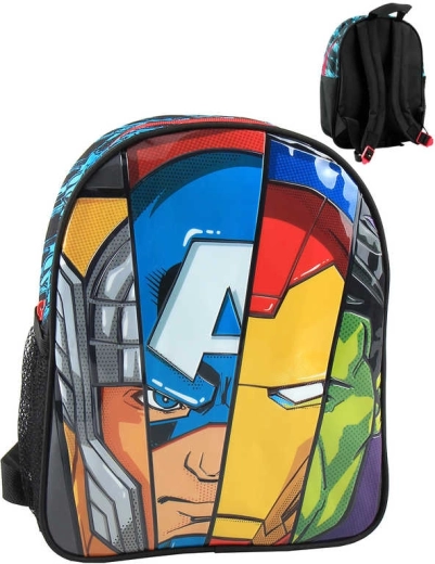 Plecak dziecięcy Avengers 25 × 31 × 10 cm z uchwytem na napój