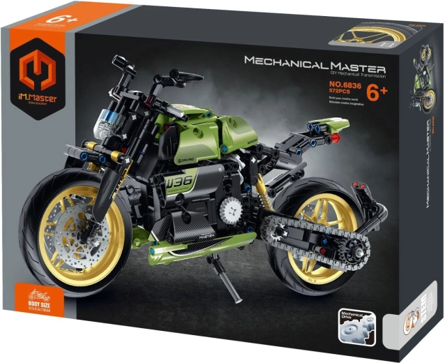 Klocki konstrukcyjne iM.Master sportowy motocykl 572 elementy