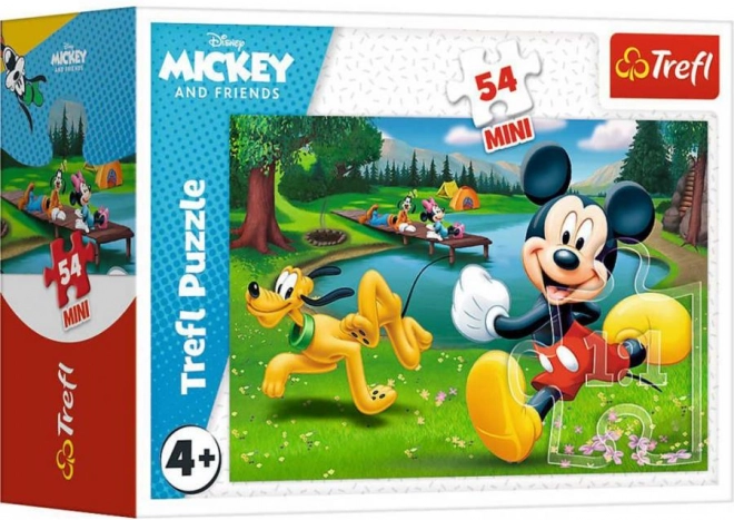 Puzzle MICKEY MOUSE 54 elementów – Na plaży