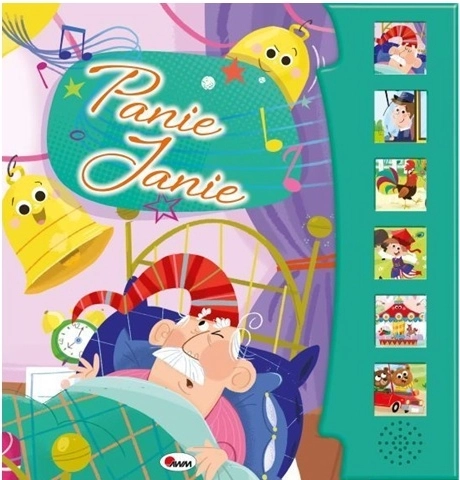 Panie Janie – książka dźwiękowa z piosenkami dla dzieci