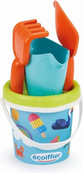 Wiadereczko z letnim motywem i konewką