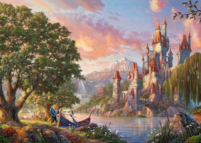 Puzzle Piękna i Bestia – magiczny świat Belli 3000 elementów SCHMIDT