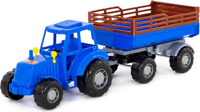 Traktor dziecięcy Master z przyczepą - 1 szt.
