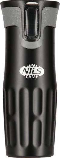 Kubek termiczny NILS CAMP 420 ml, czarny