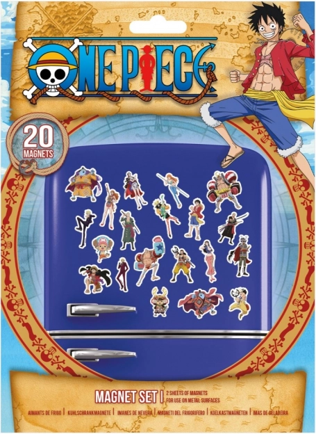 Zestaw magnesów One Piece: Wielka era piracka
