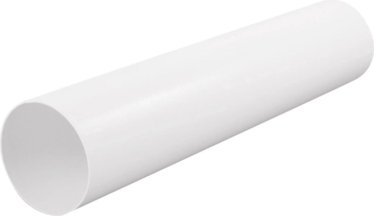 Okrągły kanał wentylacyjny 154 × 500 mm, długość 0,5 m