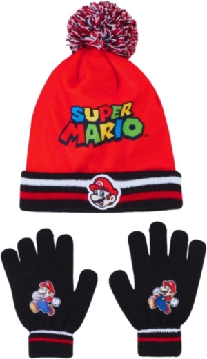 Czapka i rękawiczki Super Mario
