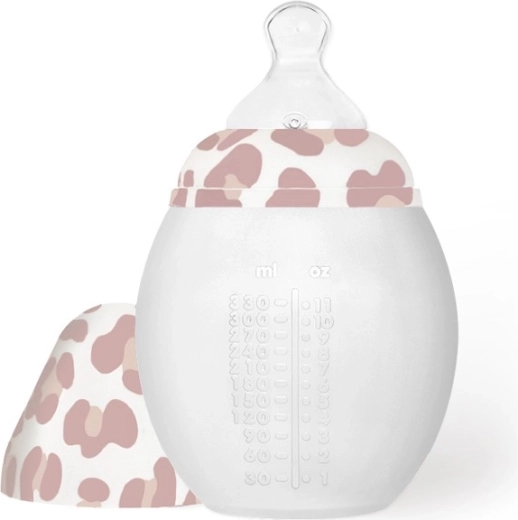 ÉLHÉE antykolkowa butelka dla niemowląt 330 ml graouu pink