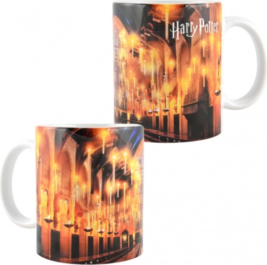 Porcelanowy kubek Harry Potter – Wielka Sala w Hogwarcie 320 ml, LICENCJONOWANY ORYGINALNY PRODUKT