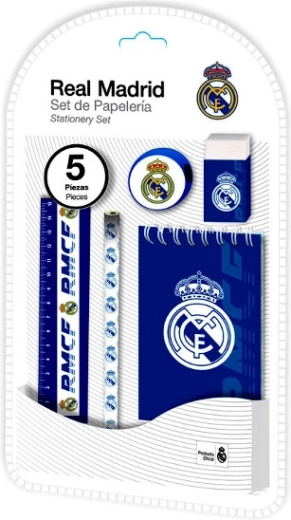 Zestaw piśmienniczy Real Madrid – 5-elementowy