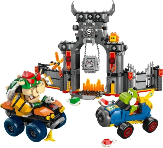LEGO Super Mario Mario Kart – Zamek Bowsera zestaw wyścigowy
