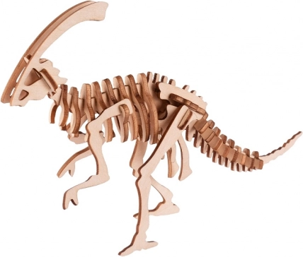 Drewniane puzzle 3D Parasaurolophus