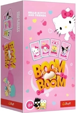 Boom boom Hello Kitty karciana gra spostrzegawczości - 1 szt.