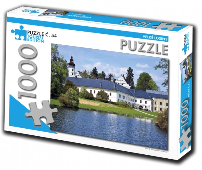 Puzzle Velké Losiny 1000 elementów edycja turystyczna
