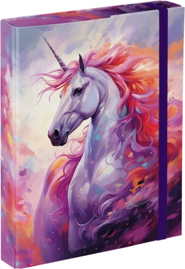 Baagl teczka na zeszyty A5 Jednorożec Królestwo