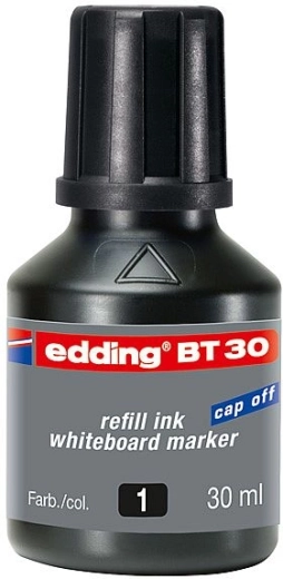 Atrament do markerów do tablic Edding, czarny 30 ml