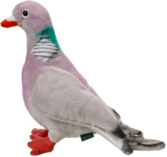 Maskot gołąb 20 cm grzywacz