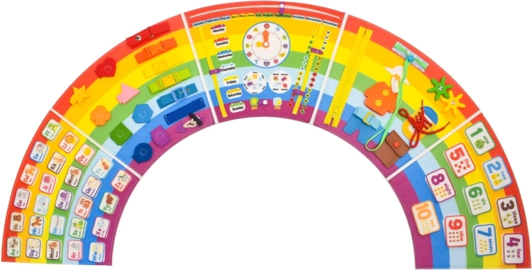 2Kids Toys miękka tablica aktywności Tęcza - 1 szt.