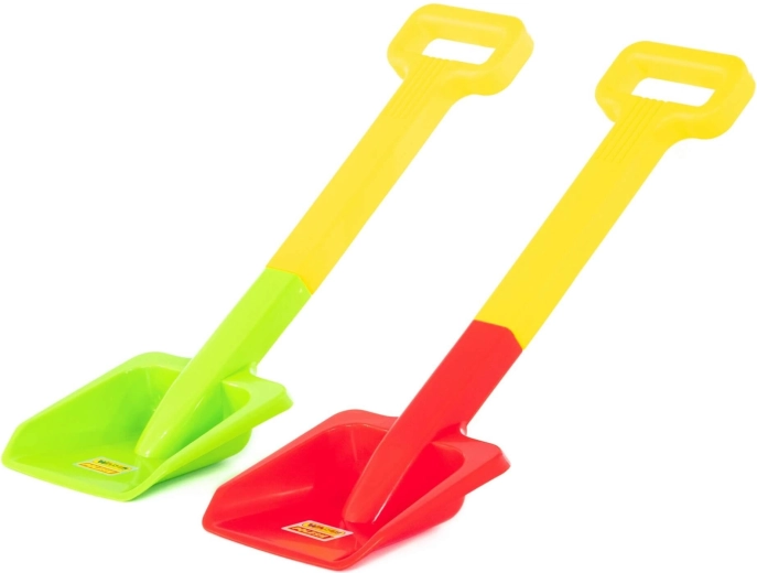 Dziecięca plastikowa łopatka ze sztywną rączką - 1 sztuka
