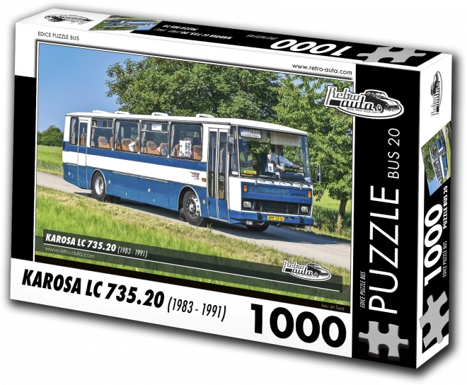 Puzzle Retro-auta Karosa LC 735.20 (1983–1997) – 1000 elementów