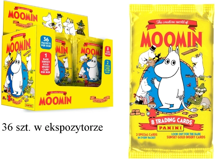 Panini Muminki saszetka z kartami - 1 szt.