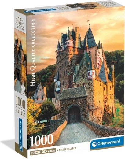 Puzzle CLEMENTONI Złota godzina na zamku Eltz 1000 elementów