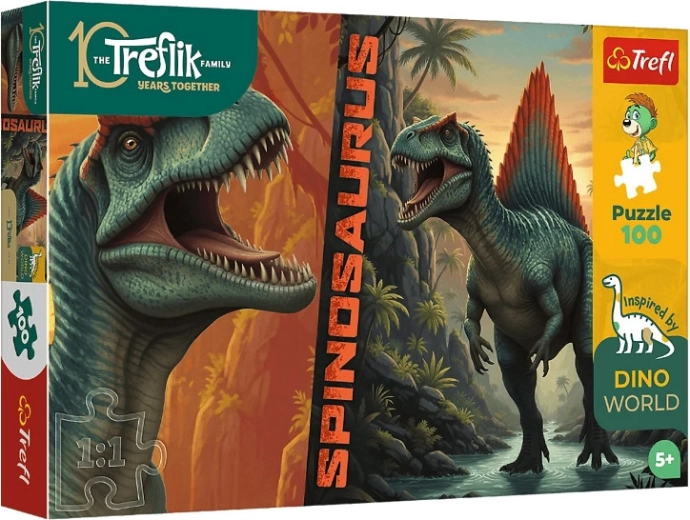 Puzzle InspiredByDinoWorld spinozaur 100 elementów