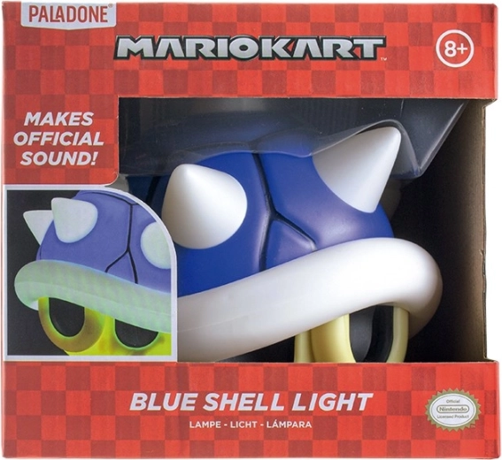Super Mario Blue Shell LED światło z dźwiękiem